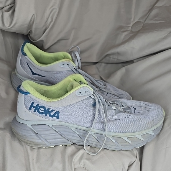 Hoka One One Other - Hoka One One Gaviota 4 Mens Size 12 D Gray Athletic Running Shoes